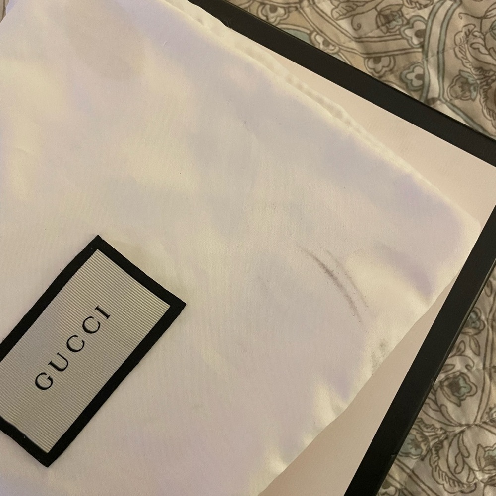 Gucci Marmont Thin Black Leather Belt - Inclusive of Box and Dusty - GUC - Picture 8 of 8